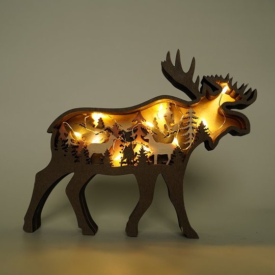 Wild Woods - 3D Animal LED Ornaments